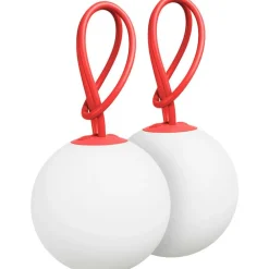 Bolleke Lampa 2-pack, Röd