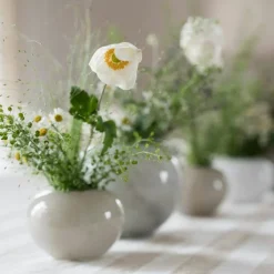 Bordsduk 145x240 cm, Vit/Beige