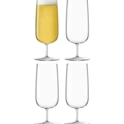 LSA International Ölglas-Borough Pilsner Ölglas 4-pack, 44 cl