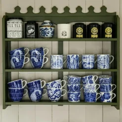 Götefors Porslin Tekoppar|Kaffekoppar-Botanica Artichoke Mugg 24 cl, Blå