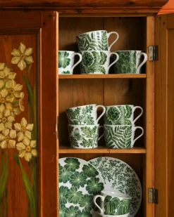 Götefors Porslin Tekoppar|Kaffekoppar-Botanica Artichoke Mugg 24 cl, Blå