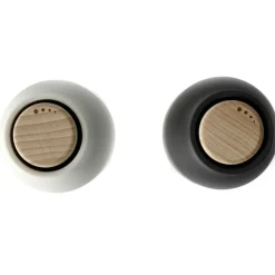 Audo Copenhagen Kryddkvarnar-Bottle Grinder Kryddkvarn 2-pack, Hunting Green / Beige / Valnöt