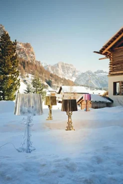 Bourgie Bordslampa, Matt Blå