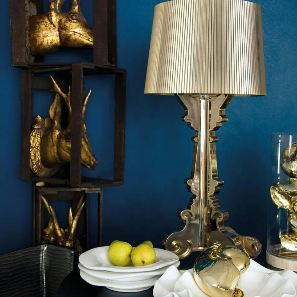 Bourgie Bordslampa, Matt Blå