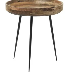 Bowl Soffbord Naturlackerat Mangoträ, 46 cm