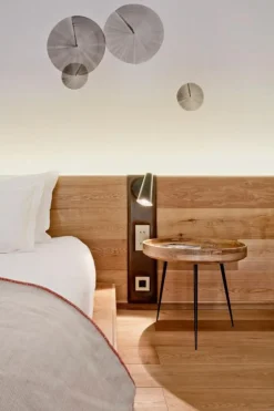 Bowl Soffbord Naturlackerat Mangoträ, 46 cm