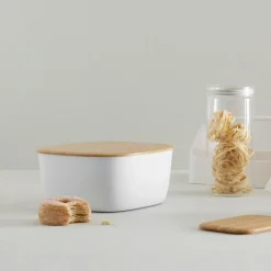 RIG-TIG Brödkorgar & Brödlådor-Box-It Brödlåda 23x23 cm, Vit