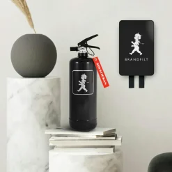 Solstickan Vedförvaring & Brandsäkerhet-Brandfilt Design, Vit