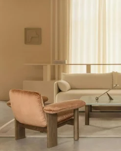 Audo Copenhagen Soffbord-Brasilia Soffbord, Mörkbetsad Ek