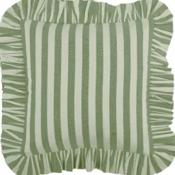 Pick a Poppy Prydnadskuddar & Fodral-Breton Kuddfodral 40x40 cm, Grön