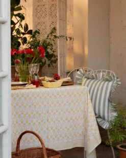 Pick a Poppy Prydnadskuddar & Fodral-Breton Kuddfodral 40x40 cm, Grön