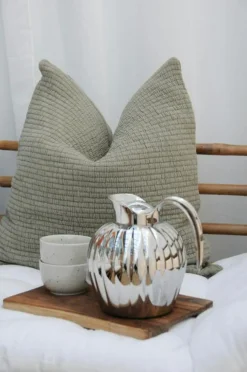 Brick Kuddfodral 50x50 cm, Olive