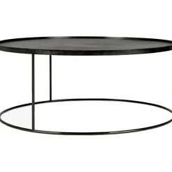 Brickbord Rund XL Ø93x38 cm, Svart