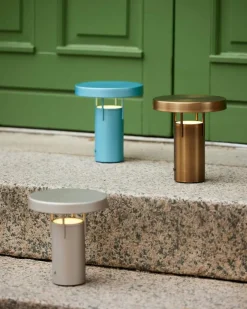 BringMe Mini Portabel Lampa, Burnished Brass