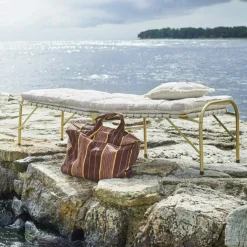 Broderat Kuddfodral 30x45 cm, Off-white