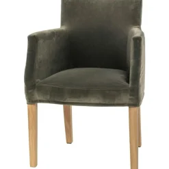 Brooklyn Stol Lös Klädsel, Nat.Ek/Omega Graphit 51