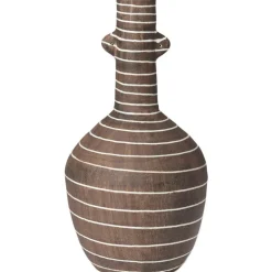 Ferm Living Vaser-Brura Vas H32 cm, Coffee / White