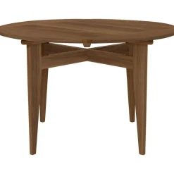 B-Table Matbord Mattlackad, Valnöt