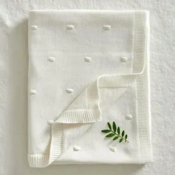 Bubble Babyfilt 80x100 cm, Kaffe