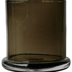 Bubble Ljuslykta Ø10 cm, Brun