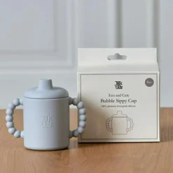 Barn Jack o Juno Barnmuggar-Bubble Sippy Mugg Med Lock, Cream