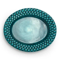 Mateus Övriga Tallrikar & Fat|Assietter-Bubbles Oval Tallrik 20 cm, Sand