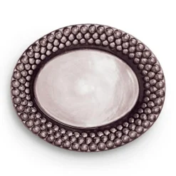 Mateus Övriga Tallrikar & Fat|Assietter-Bubbles Oval Tallrik 20 cm, Sand
