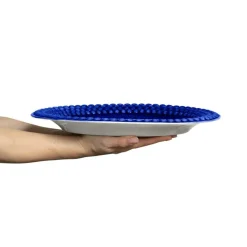 Bubbles Ovalt Fat 35 cm, Sand