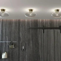 Belid Plafonder-Bullo XL Plafond, Mässing / Klar