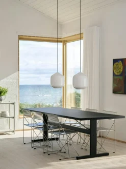 HAY Pendellampor-Buoy Glass Pendel 30 cm, Soft Black