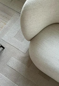 Byzantine Grande Ullmatta 180x270 cm, Light Oatmeal