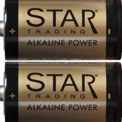 Star Trading Övriga Lamptillbehör-C Alkaline Power Batterier, 2-pack