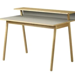 FDB Møbler Skrivbord-C68 Nørrebro Skrivbord Ek, Mushroom