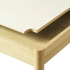 FDB Møbler Soffbord-C44 Soffbord Ek / Linoleum, 60x120 cm