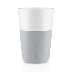 Cafe Lattemugg 2-pack 36 cl, Elephant Grey