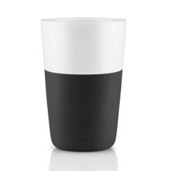 Cafe Lattemugg 2-pack 36 cl, Elephant Grey