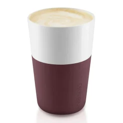 Cafe Lattemugg 2-pack 36 cl, Elephant Grey