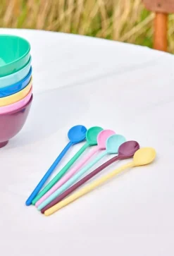 RICE Skedar-Caffelatte-Sked Melamin 6-pack, Show Your True Colors