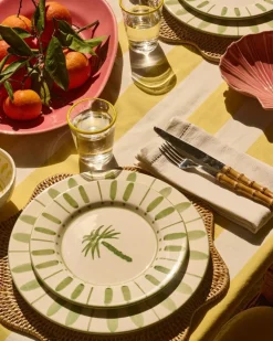 Pick a Poppy Mattallrikar-Cannes Tallrik 28 cm, Gul