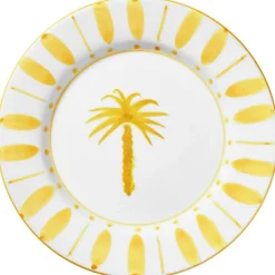 Pick a Poppy Mattallrikar-Cannes Tallrik 28 cm, Gul