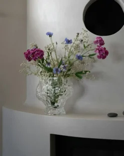 Hein Studio Vaser-Canyon Medi- Clear Vas 18 cm, Rök