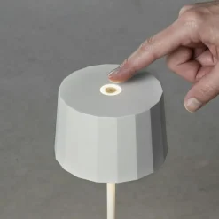 Capri Bordslampa Portabel, Vit