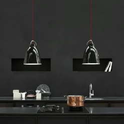 Caravaggio Pendel P2, Sladd 3 m, Svart Högglans