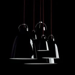 Caravaggio Pendel P2, Sladd 3 m, Svart Högglans