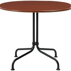 GUBI Soffbord Utomhus|Sidobord & Småbord-Carmel Bistro Loungebord 75 cm, Clam White