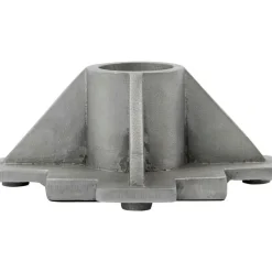 Castle Ljusstake Antik Aluminium, 9x9 cm