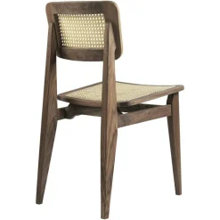 C-Chair Dining Chair, Black oak/Cane