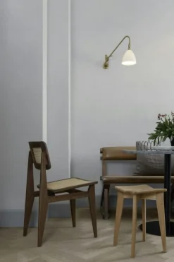 C-Chair Dining Chair, Black oak/Cane