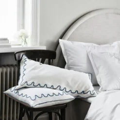 Cecina Kuddfodral Kuddfodral 40x80 cm, Blå