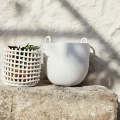 Ferm Living Korgar-Ceramic Korg , 21 cm